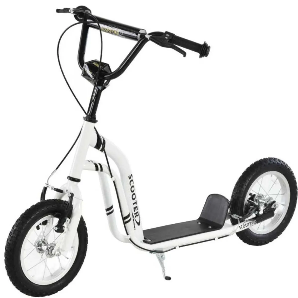 Best - Patinete Ajustable Para Niños Blanco/Negro Patines Y Monopatines