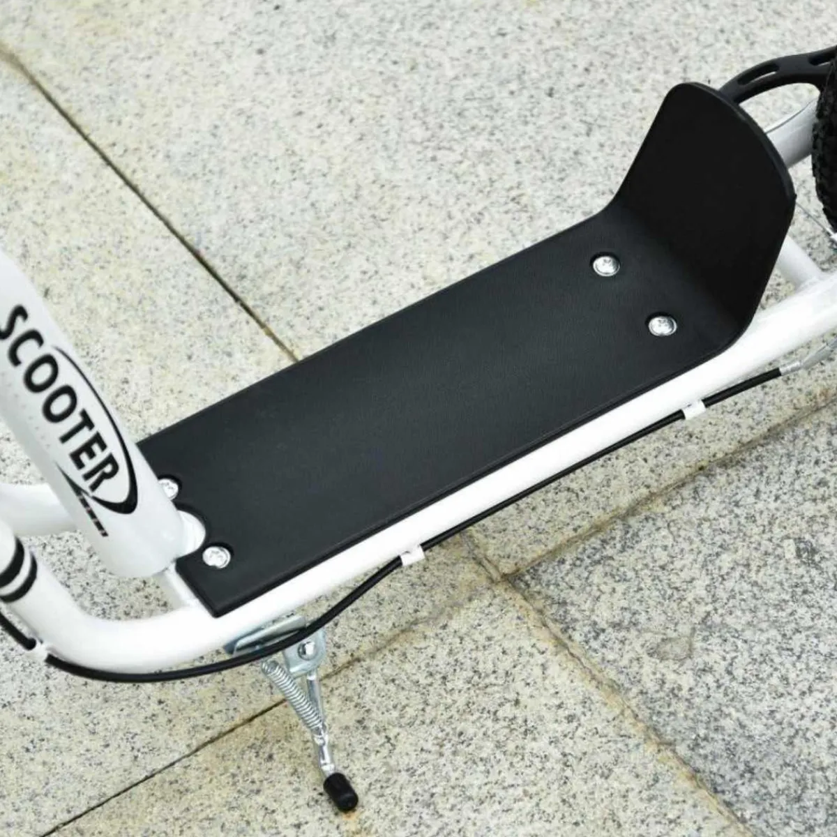 Best - Patinete Ajustable Para Niños Blanco/Negro Patines Y Monopatines