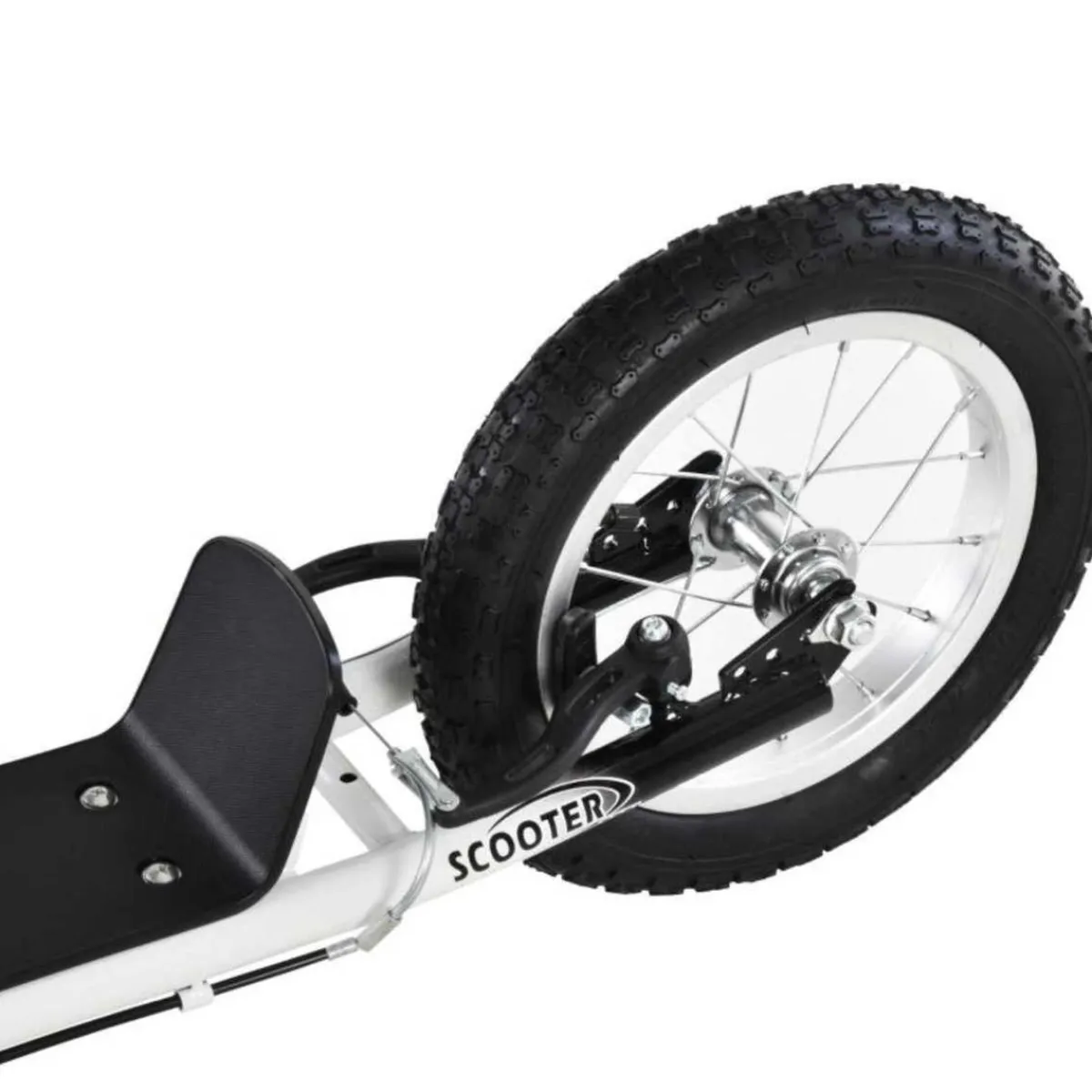 Best - Patinete Ajustable Para Niños Blanco/Negro Patines Y Monopatines