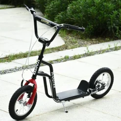 Sale - Patinete Scooter regulable Negro Patines Y Monopatines