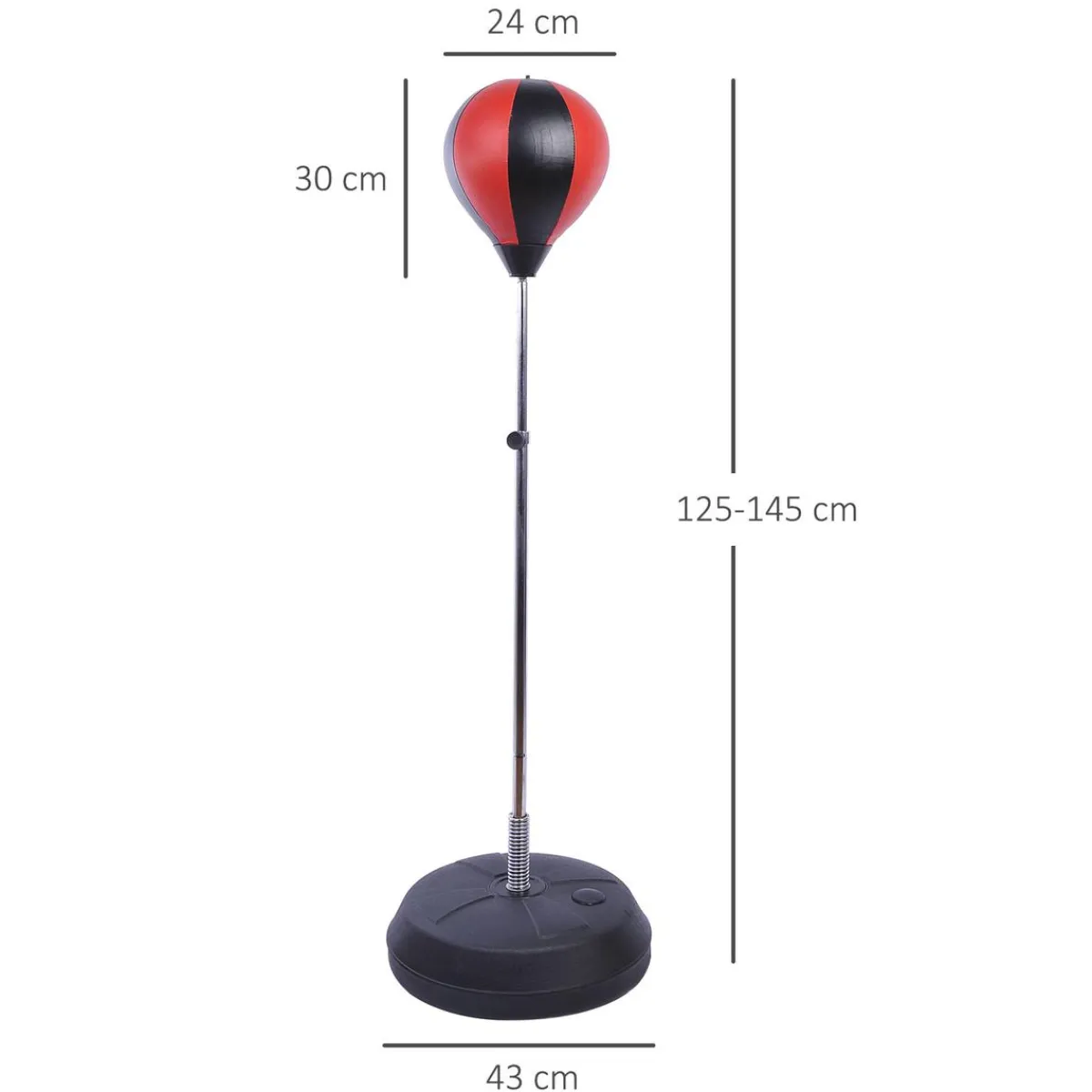 - Punching Ball con guantes*Homcom Outlet