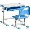 - Pupitre infantil con silla Azul y Blanco*Homcom Hot