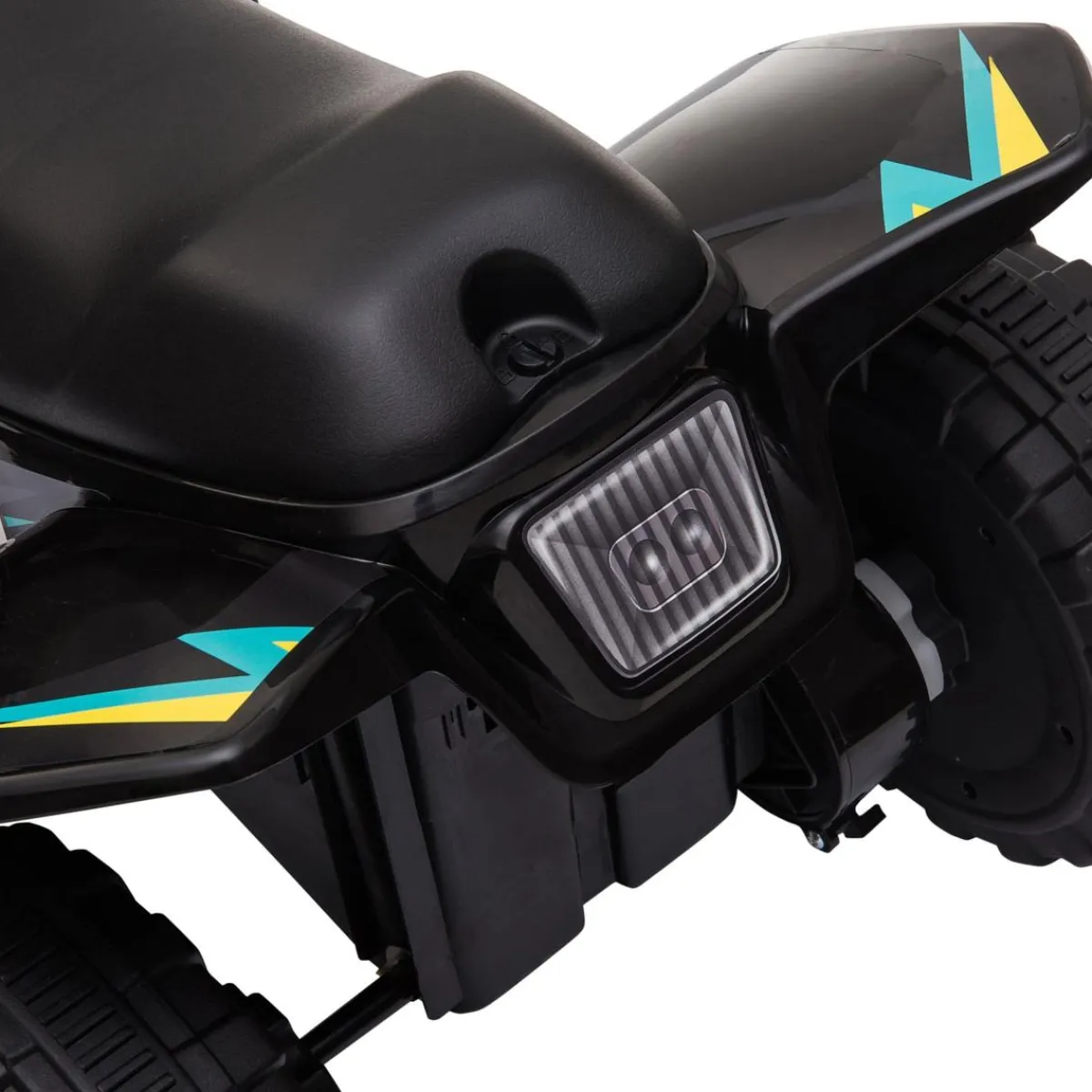 - Quad Eléctrico Batería 6V Negro*Homcom Online