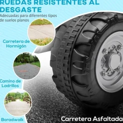 Sale Homcom - Quad eléctrico Honda Negro Vehículos De Batería O A Pedales