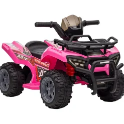 - Quad eléctrico 6V rosa*Homcom Best
