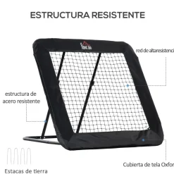 - Red de rebote con ángulo ajustable*Homcom Sale