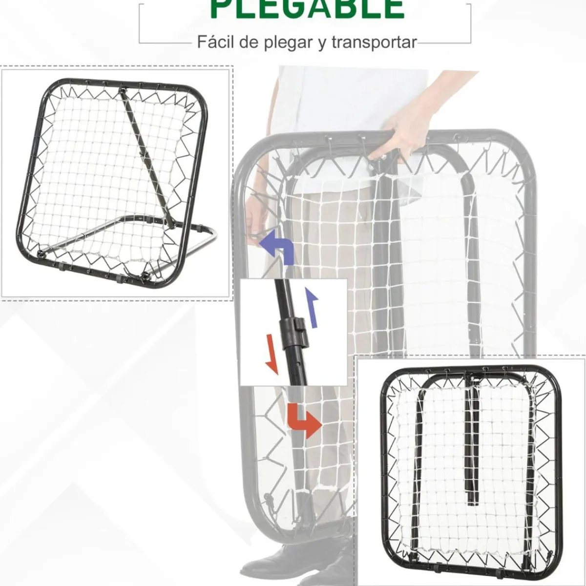 Outlet - Red de rebote plegable Deportes