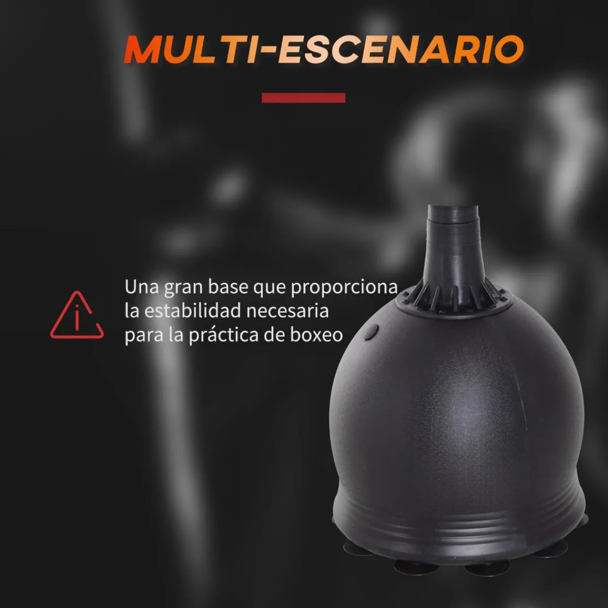 - Saco de boxeo de pie*Homcom Discount