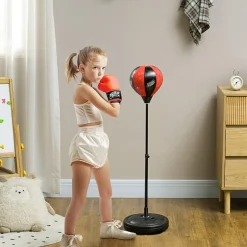 Outlet Homcom - Saco de boxeo infantil de pie 102 cm Deportes