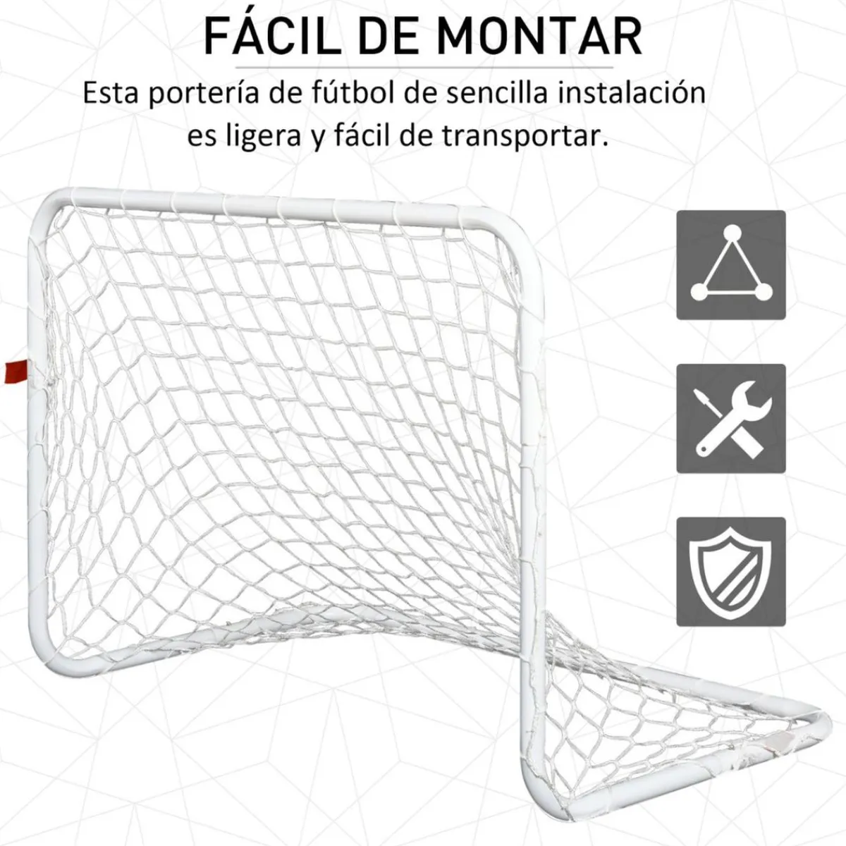 - Set de 2 porterías de fútbol*Homcom