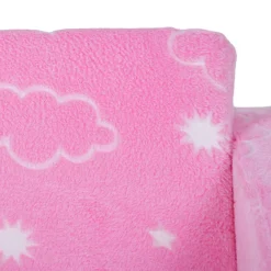 Outlet Homcom - Sillón infantil Rosa brilla en la oscuridad Estilo De Vida