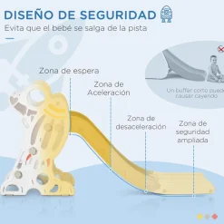 - Tobogán infantil gris Toboganes