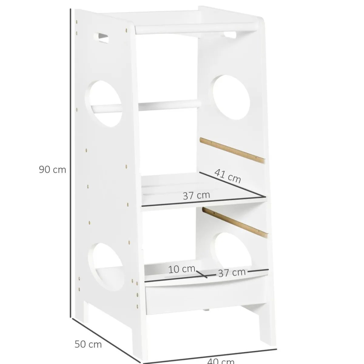 - Torre de aprendizaje de madera*Homcom Outlet