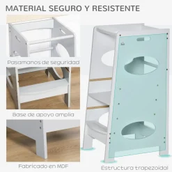 - Torre de aprendizaje madera Gris Estilo De Vida