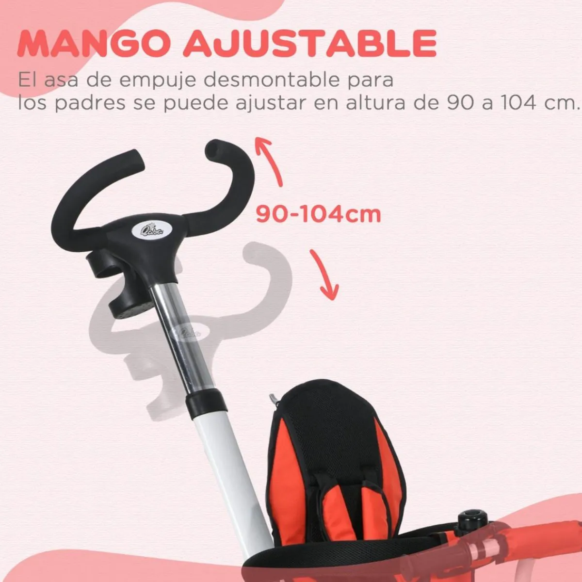 Sale - Triciclo Evolutivo con capota Reflectante - Rojo Motos Y Triciclos