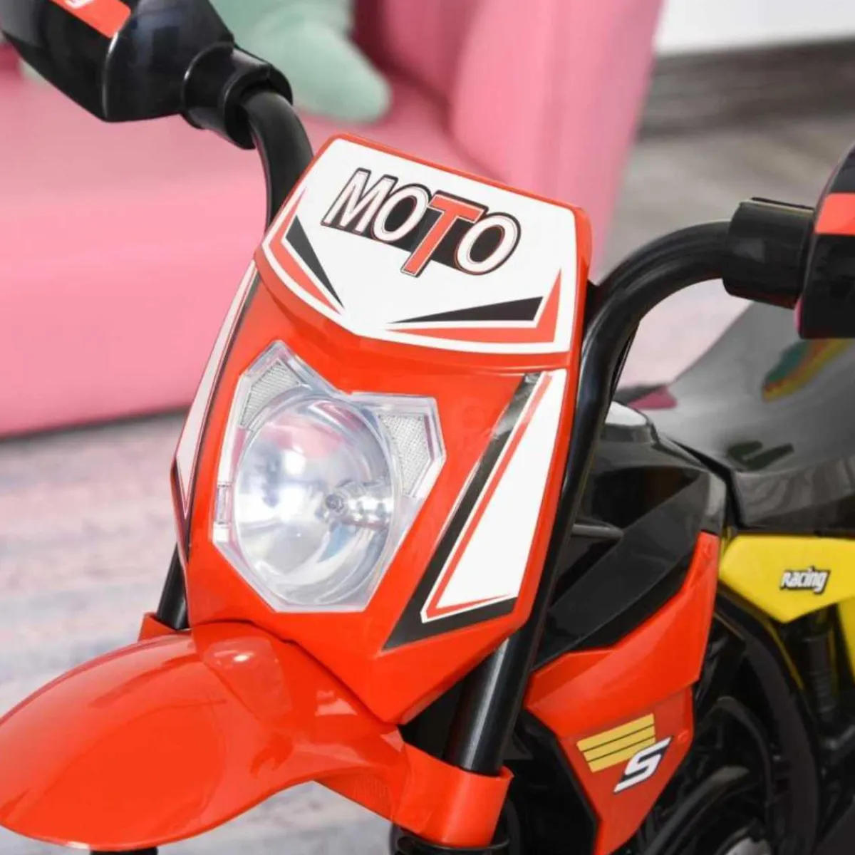 - Triciclo Moto de Montaña Infantil Rojo*Homcom