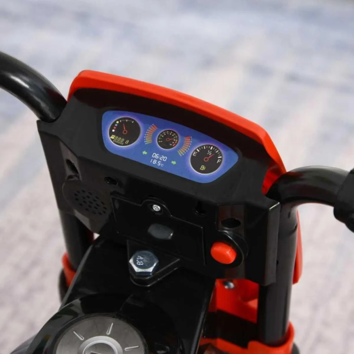 - Triciclo Moto de Montaña Infantil Rojo*Homcom