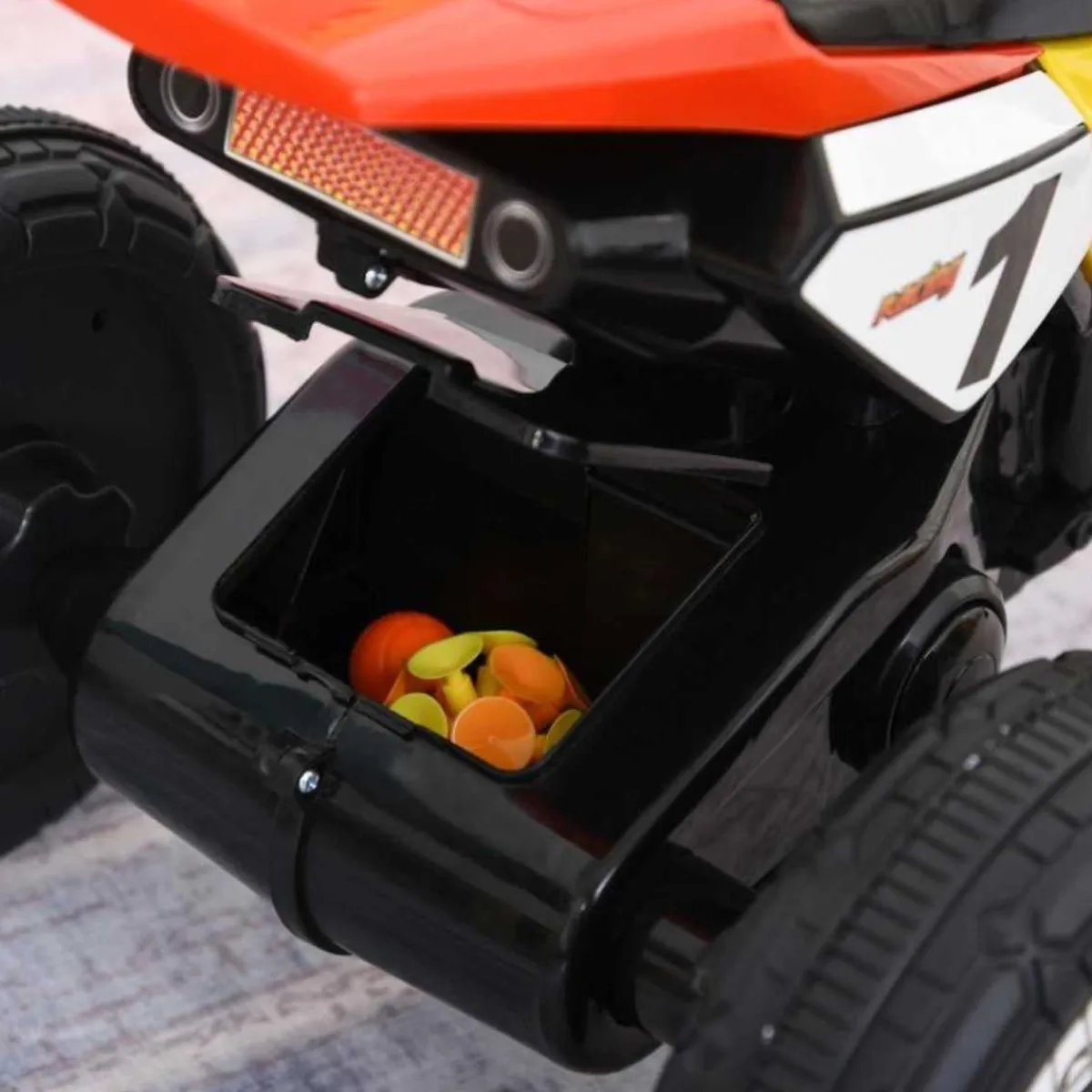 - Triciclo Moto de Montaña Infantil Rojo*Homcom