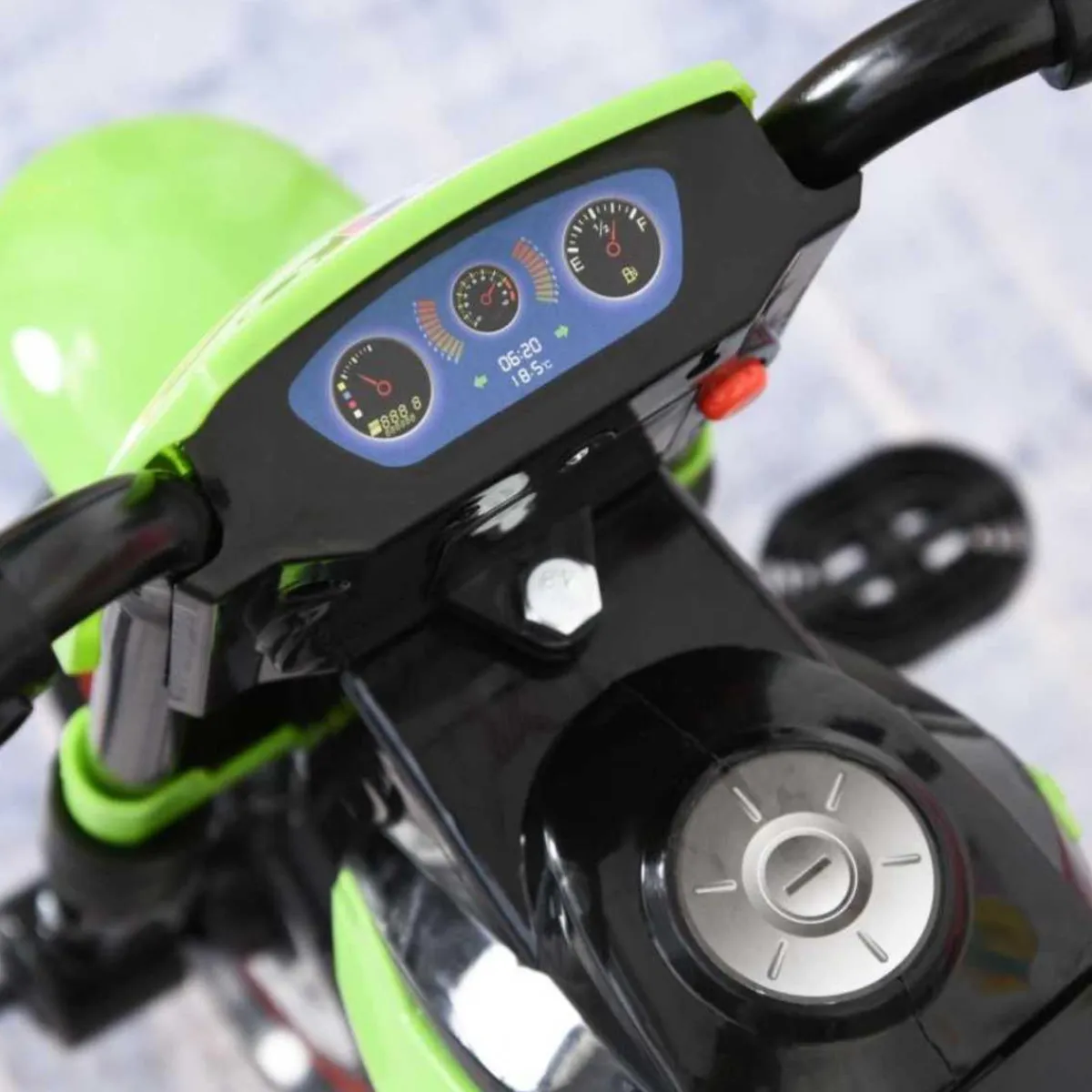 - Triciclo Moto de Montaña Infantil Verde*Homcom Discount
