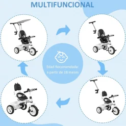 Discount - Triciclo para bebés 2 en 1 Motos Y Triciclos