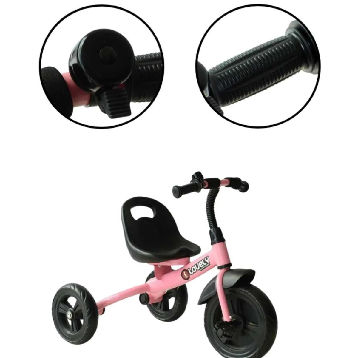 Best - Triciclo Rosa Vehículos De Batería O A Pedales