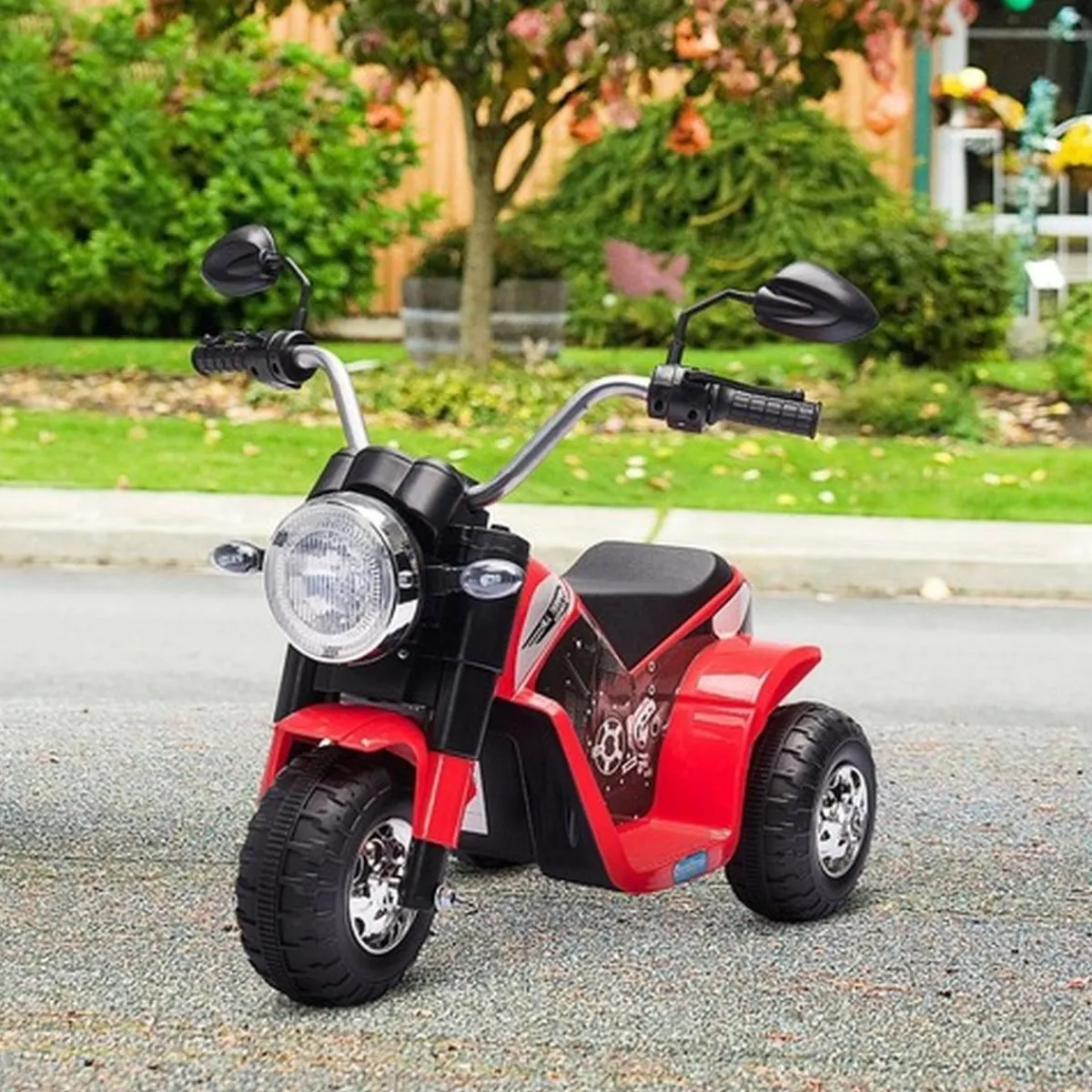 Clearance - Trimoto eléctrica custom infantil de batería Vehículos De Batería O A Pedales