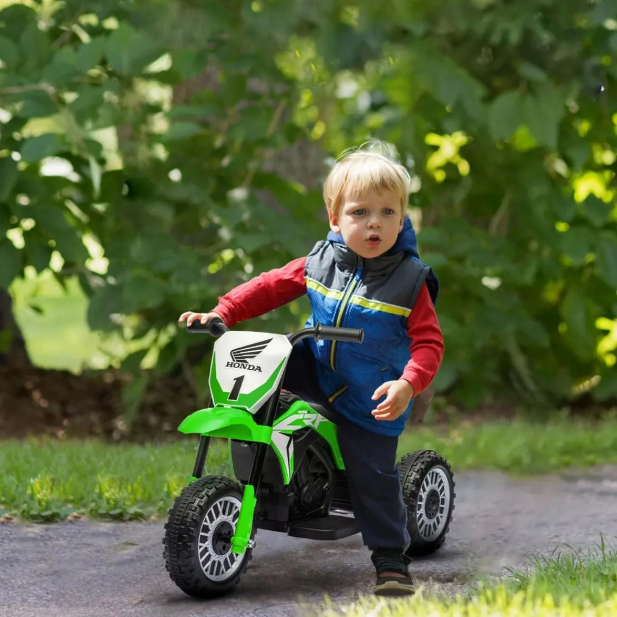 Hot - Trimoto eléctrica Honda CRF450RL Vehículos De Batería O A Pedales