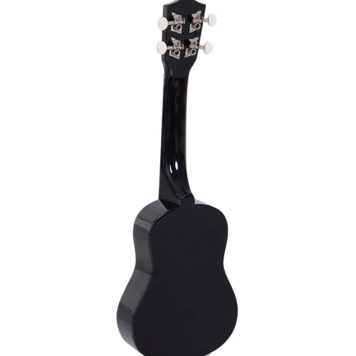 - Ukelele soprano 21" Madera Negro Música|Electrónicos