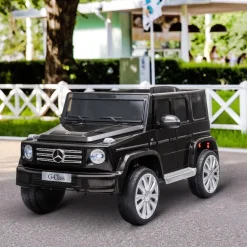 - Vehículo batería con mando Mercedes Negro*Homcom New