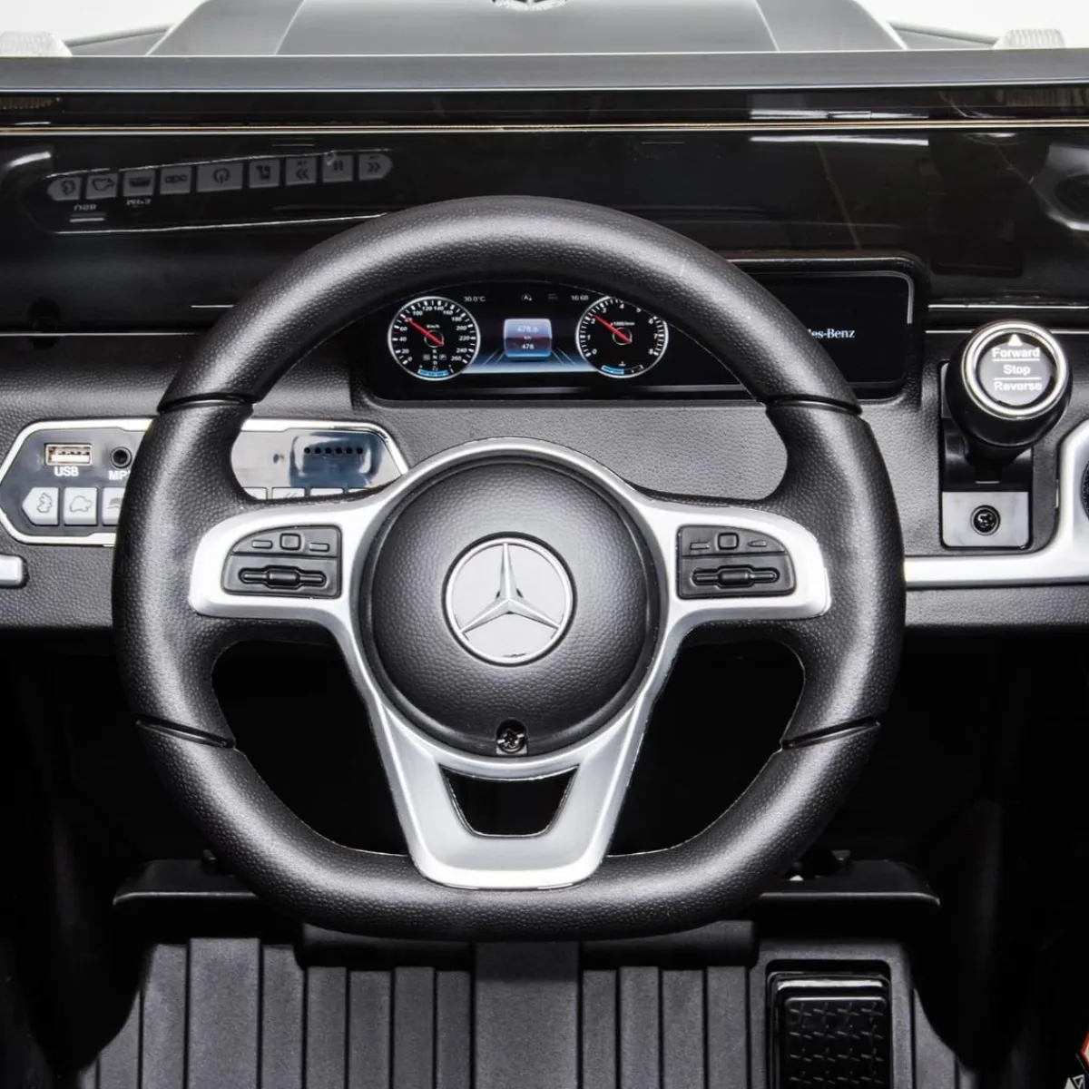 - Vehículo batería con mando Mercedes Negro*Homcom New