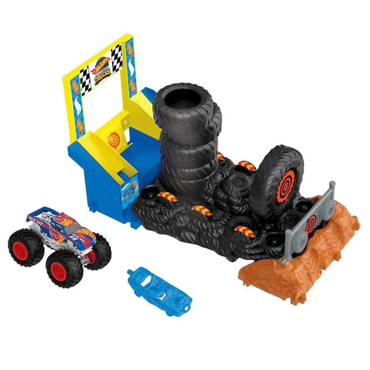 Hot Wheels - Arena de Retos de Destrucción Hot Wheels Monster Truck (Varios modelos) Vehículos Y Circuitos