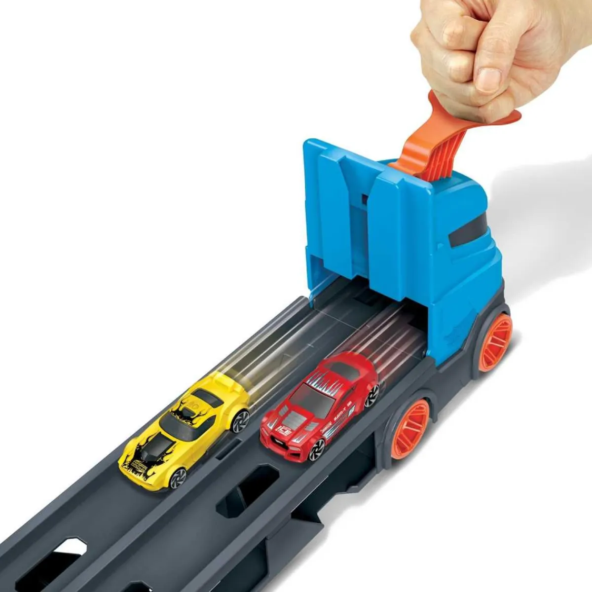 Hot Wheels - Camión de transporte convertible Vehículos Y Circuitos