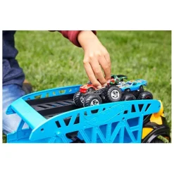 Online Hot Wheels - Camión transportador de Monster Trucks Vehículos Y Circuitos