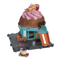 Clearance Hot Wheels - City Pista Let'S Race Heladería ㅤ Vehículos Y Circuitos