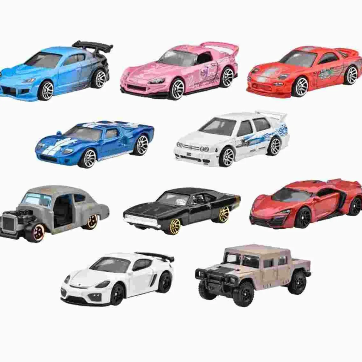 Hot Hot Wheels - Fast & Furious coche juguete pack 10 vehículos Vehículos Y Circuitos