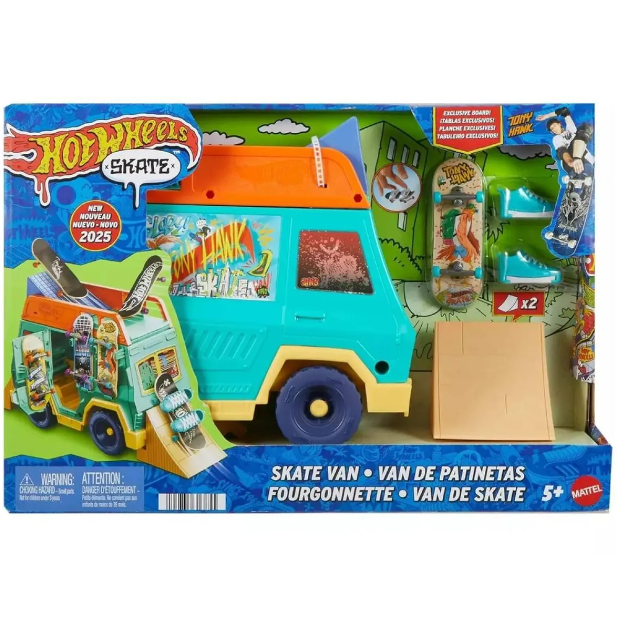 Hot Wheels - Furgoneta de Skate Tony Hawk*MATTEL Best
