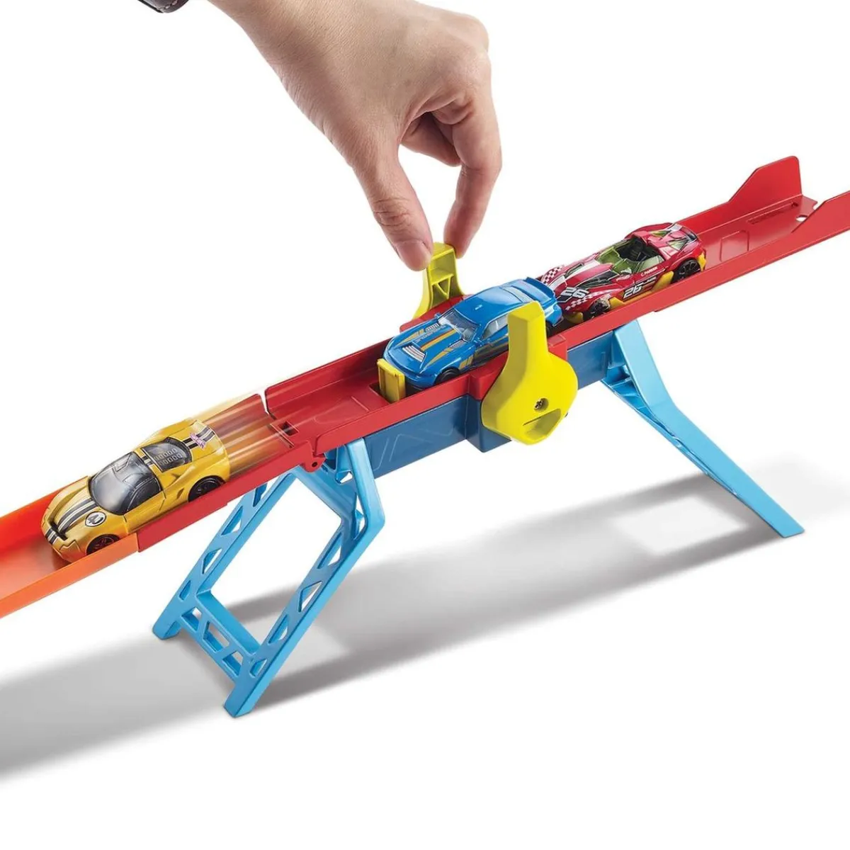 Hot Hot Wheels - Hot Wheels Track Builder Unlimited con 20 pies de pista y vehículo de juguete ㅤ Vehículos Y Circuitos