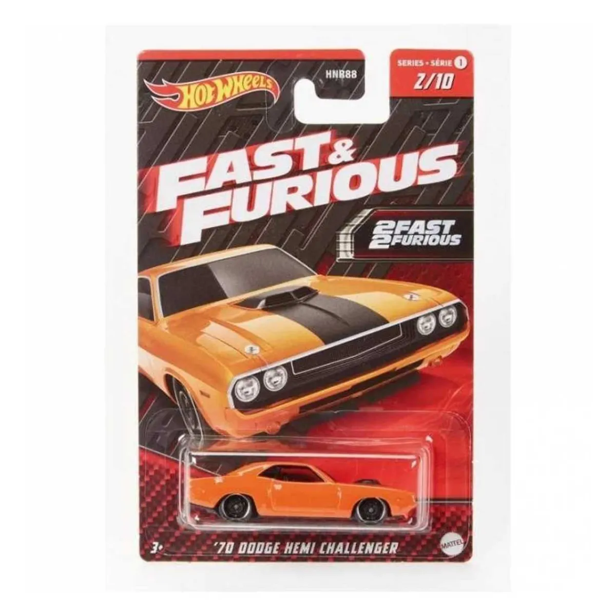 Hot Wheels - Hot Wheels Vehículo de Juguete rápido y furioso surtido (Varios modelos) HNR88 Vehículos Y Circuitos