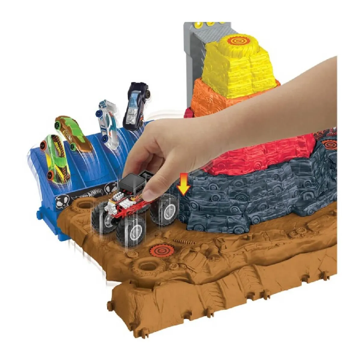 Hot Wheels - Monster Truck Ultimate Crush Yard*MATTEL Online