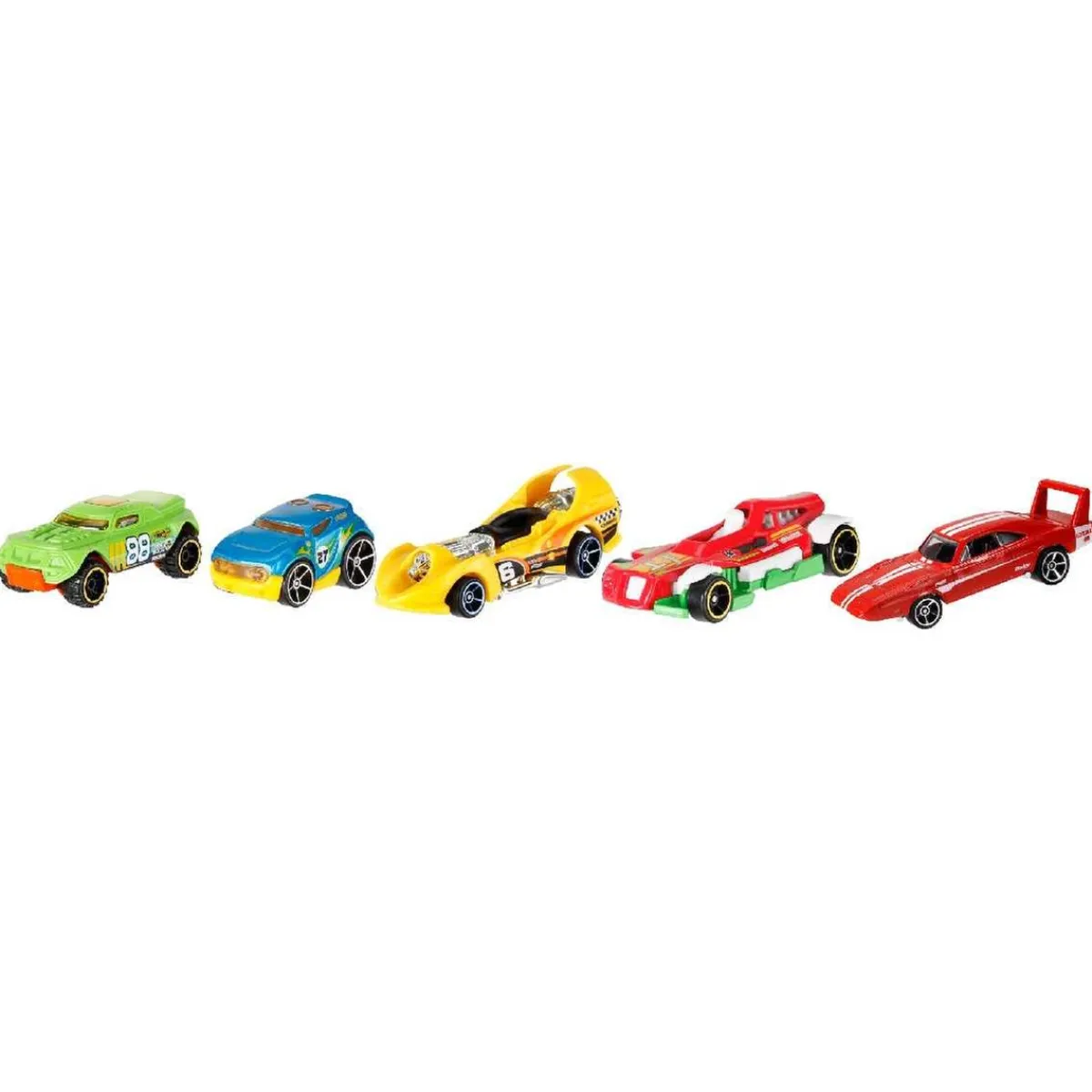 New Hot Wheels - Pack de 5 Coches (varios modelos) Vehículos Y Circuitos