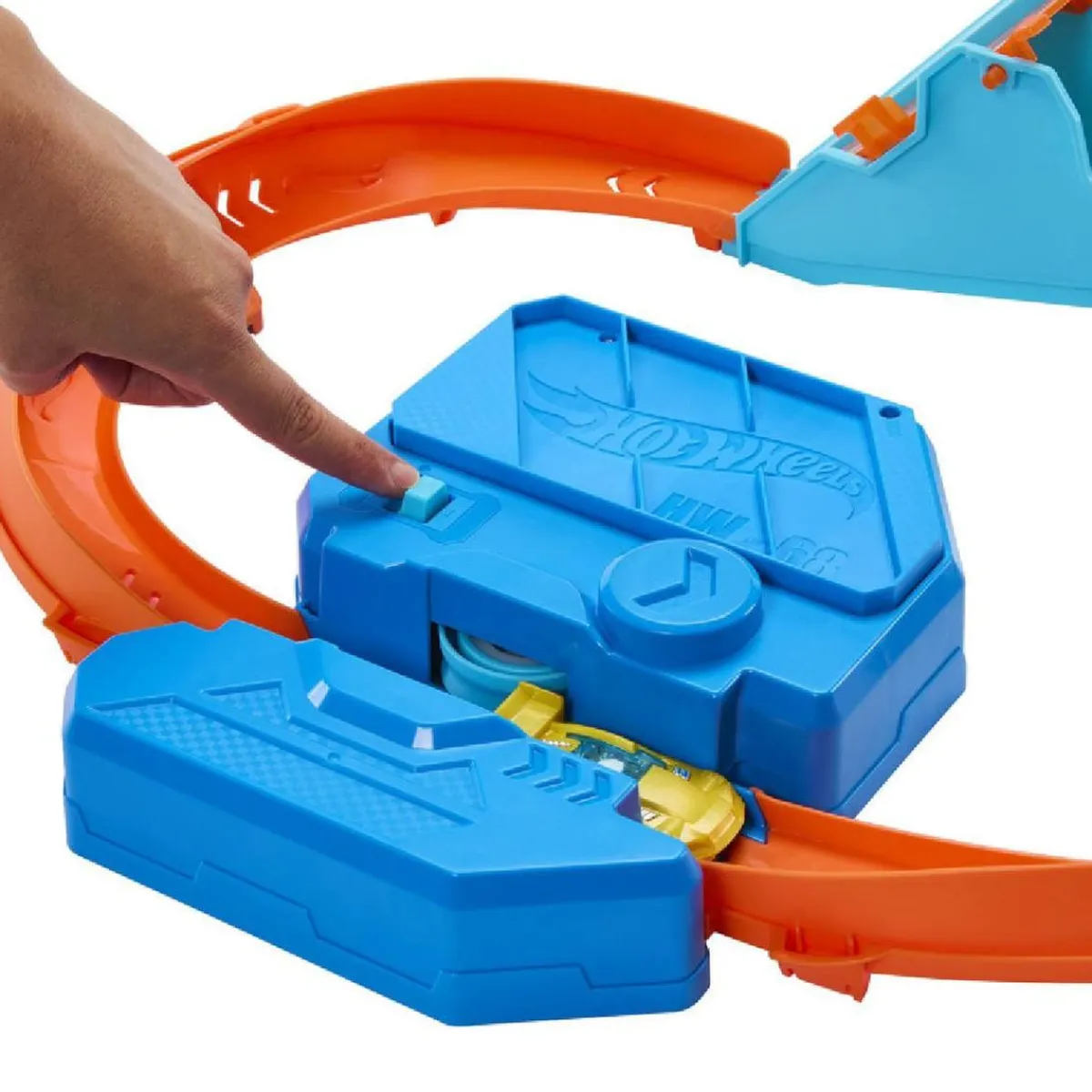 Hot Wheels - Pista 3 en 1 con salto propulsado*MATTEL Sale