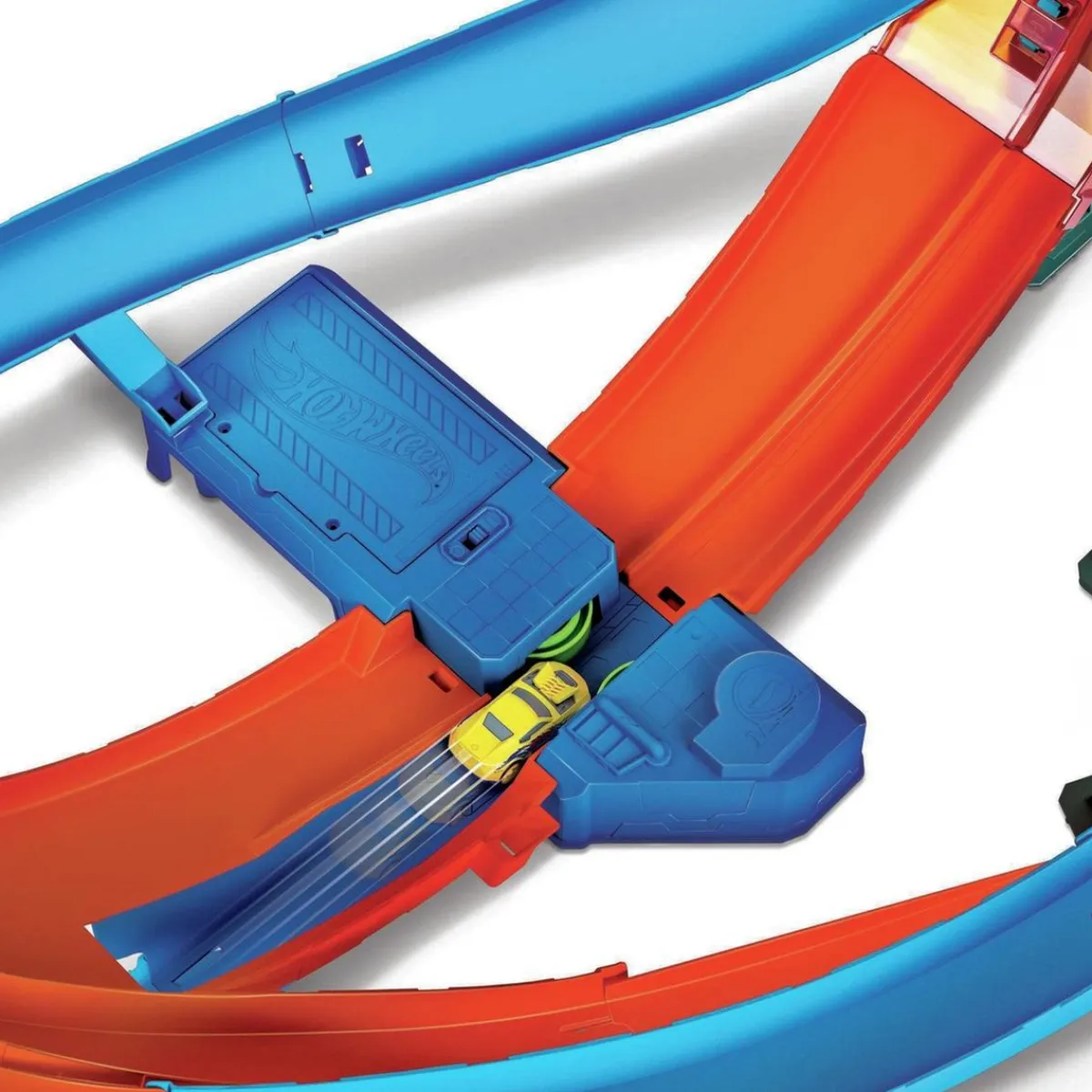 Discount Hot Wheels - Pista de coches Looping Caos con 1 vehículo Die-cast incluido ㅤ Vehículos Y Circuitos