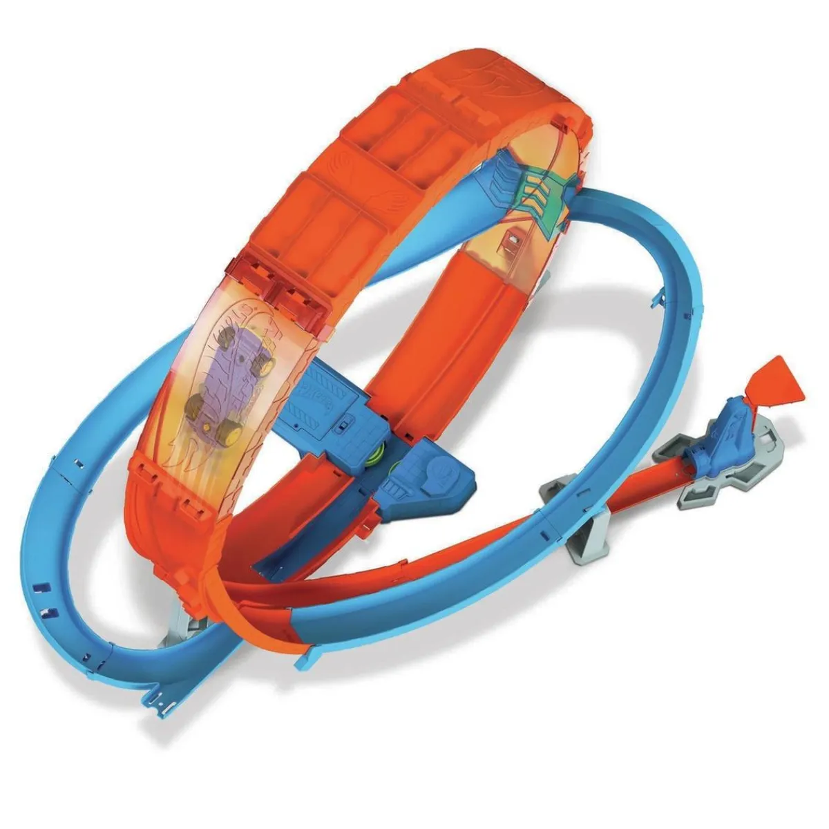 Discount Hot Wheels - Pista de coches Looping Caos con 1 vehículo Die-cast incluido ㅤ Vehículos Y Circuitos