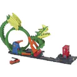 Hot Wheels - Pista dragón furioso en la ciudad*MATTEL