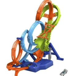 Hot Wheels - Set de pistas 4 Crash Looping*MATTEL Clearance