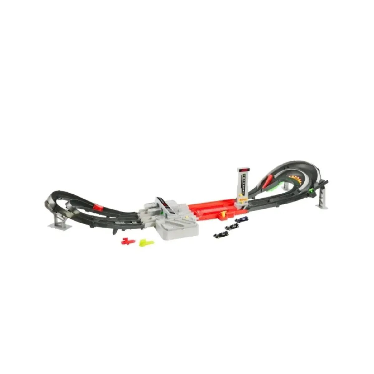 Hot Wheels Racing F1 Motorizada + 3 coches*MATTEL