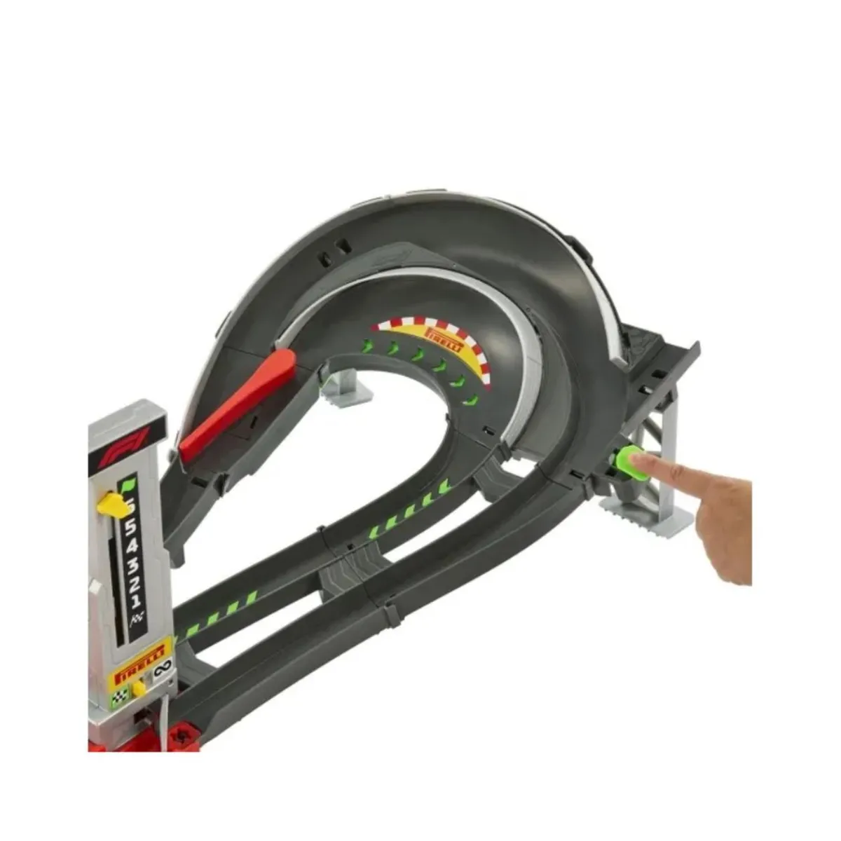 Hot Wheels Racing F1 Motorizada + 3 coches*MATTEL
