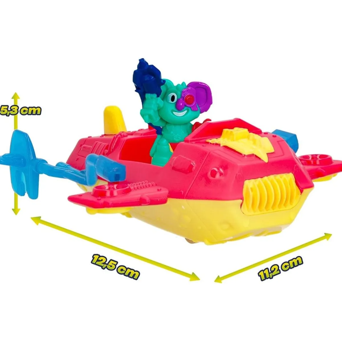 IMC Toys - Vehículo con funciones y figura incluida Ruby Invader ㅤ*VALUVIC