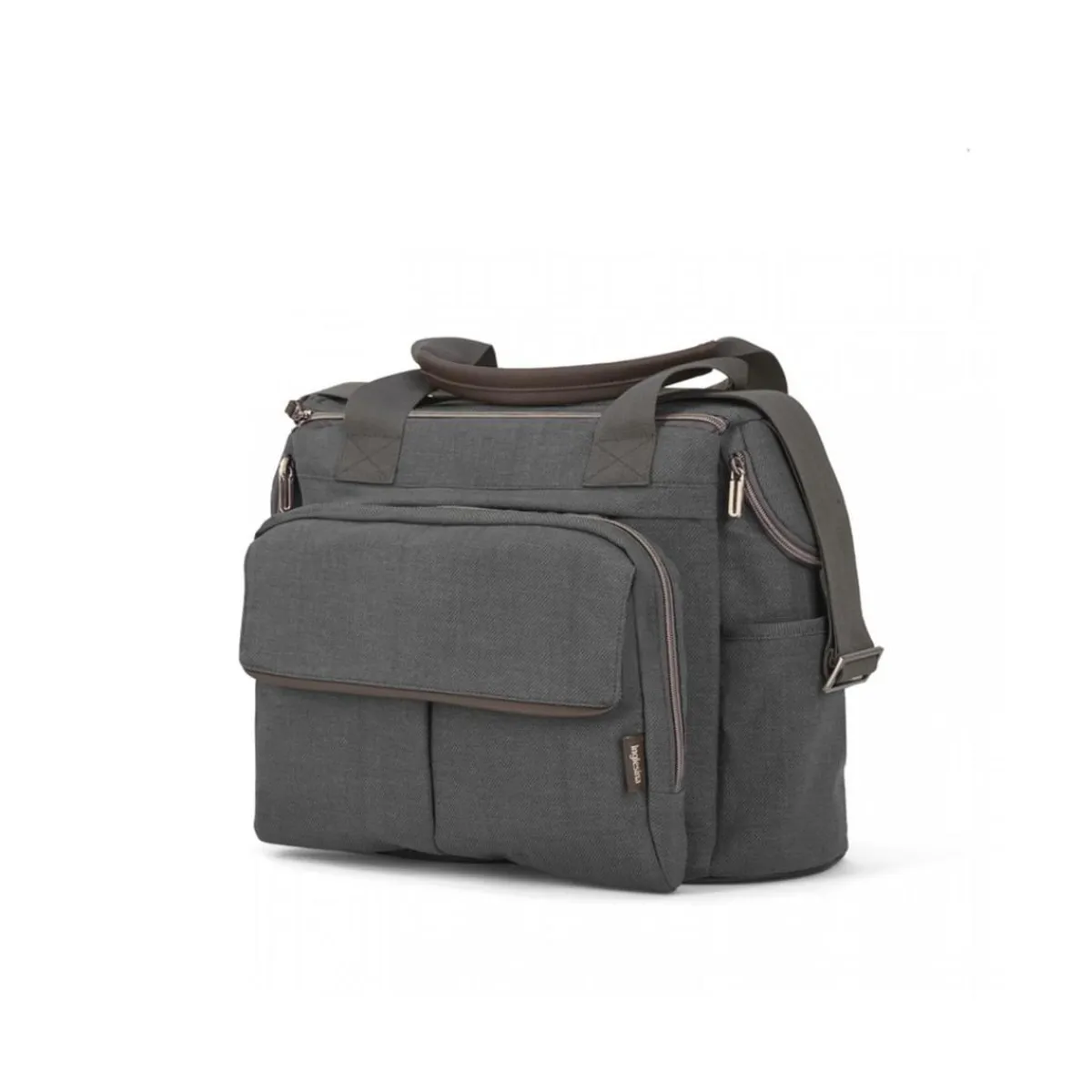 Clearance - Bolso dual bag Aptica velvet grey Sillas De Paseo Y Accesorios·Accesorios