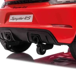 Online - Porsche Spyder 12V Rojo Vehículos De Batería O A Pedales